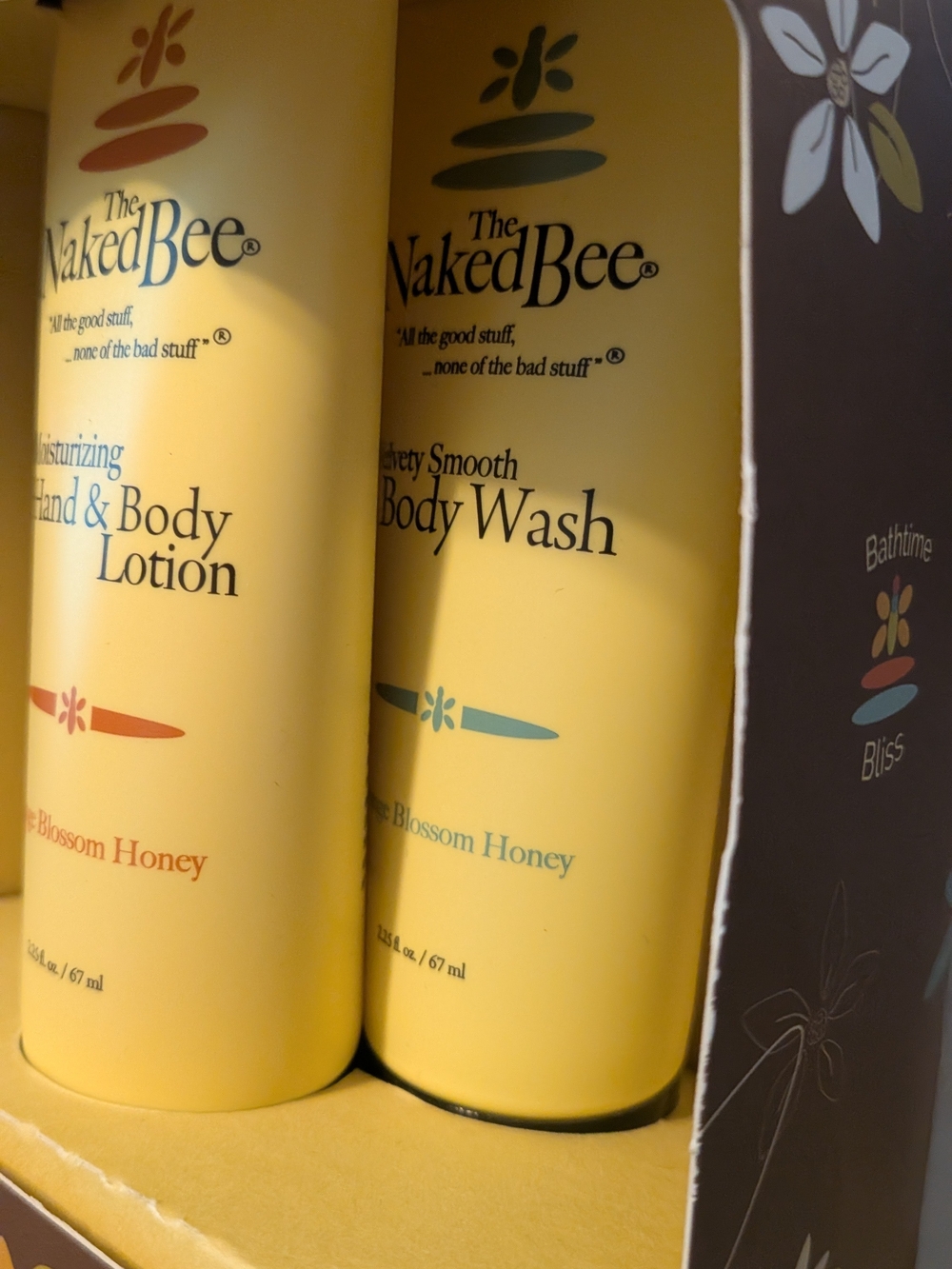 NIB Orange Blossom Honey Moisturizing Hand & Body Lotion - Yellow The Naked Bee - Picture 5 of 6